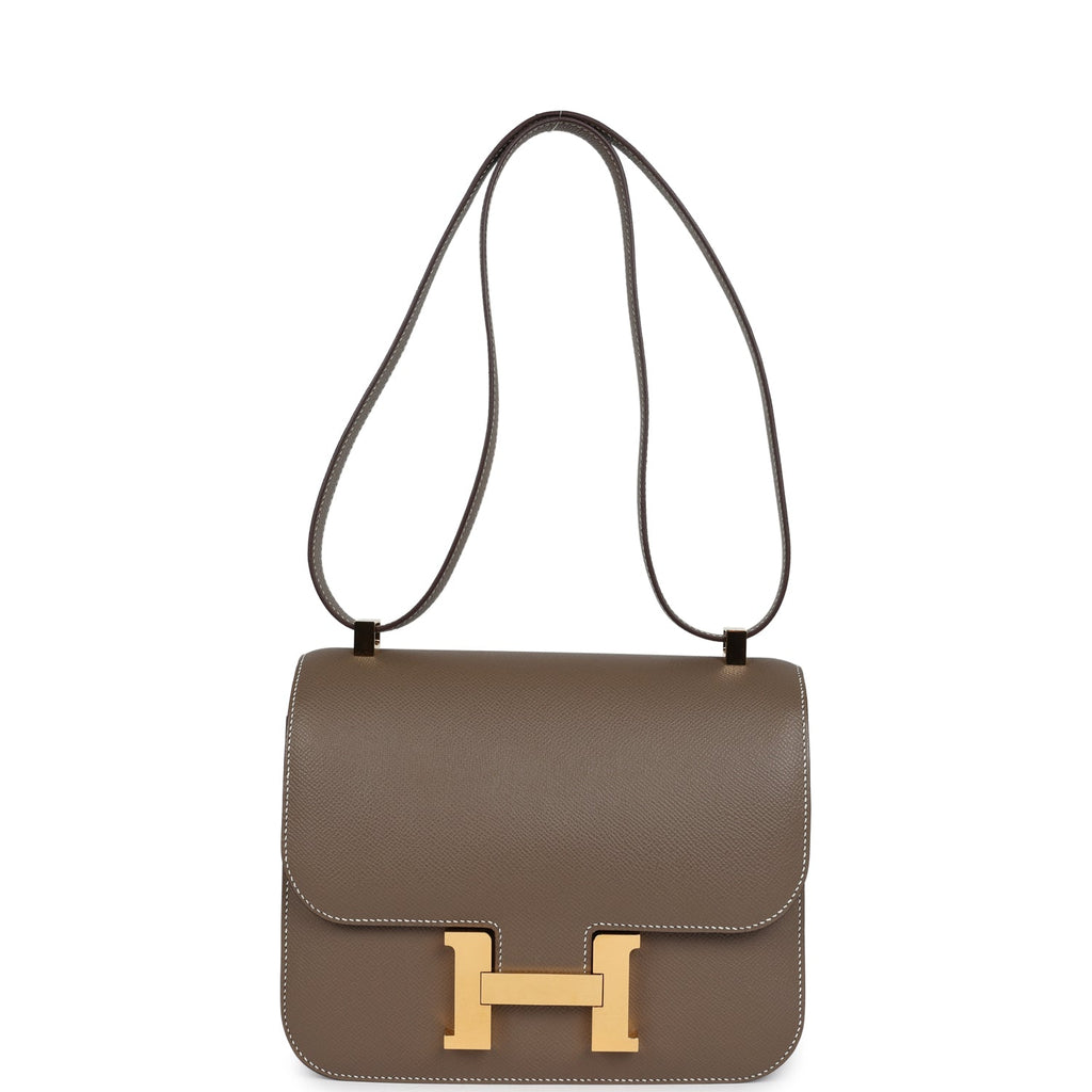 Hermes Constance 24 Etoupe Epsom Gold Hardware