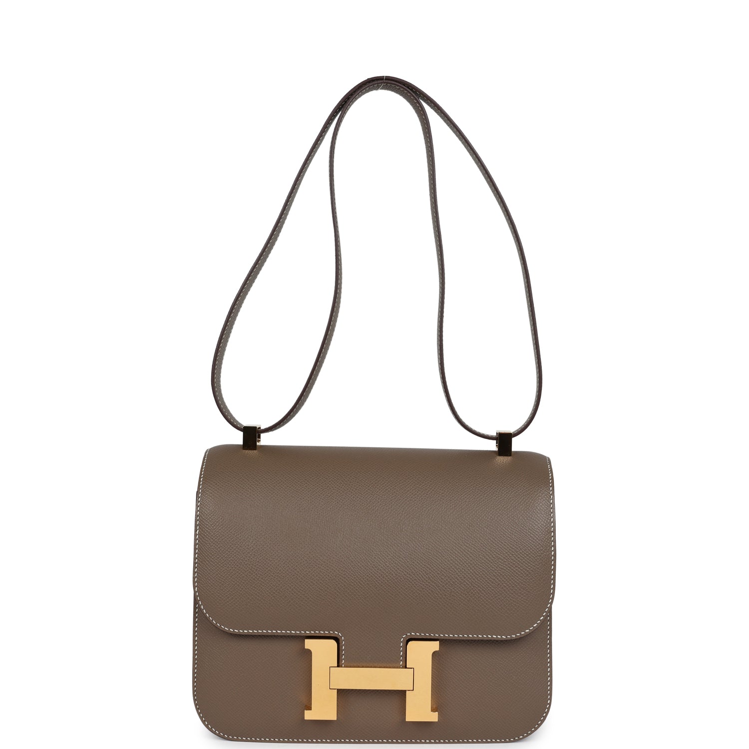 Hermes Constance 24 Etoupe Epsom Gold Hardware