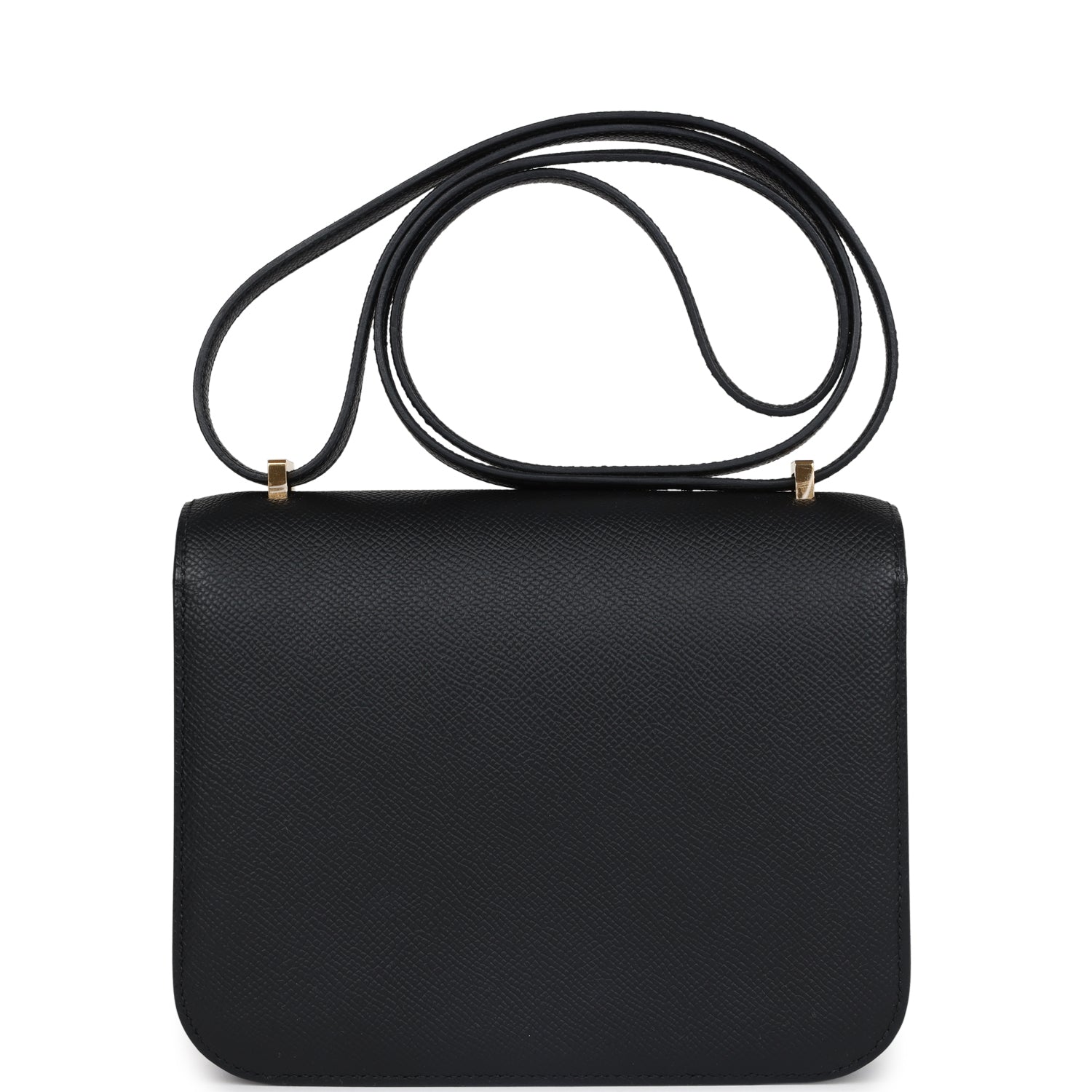 New Hermes Constance 18 Black Epsom Gold Hardware