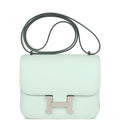 Hermes Constance 18 Vert PepperNew Swift Palladium Hardware