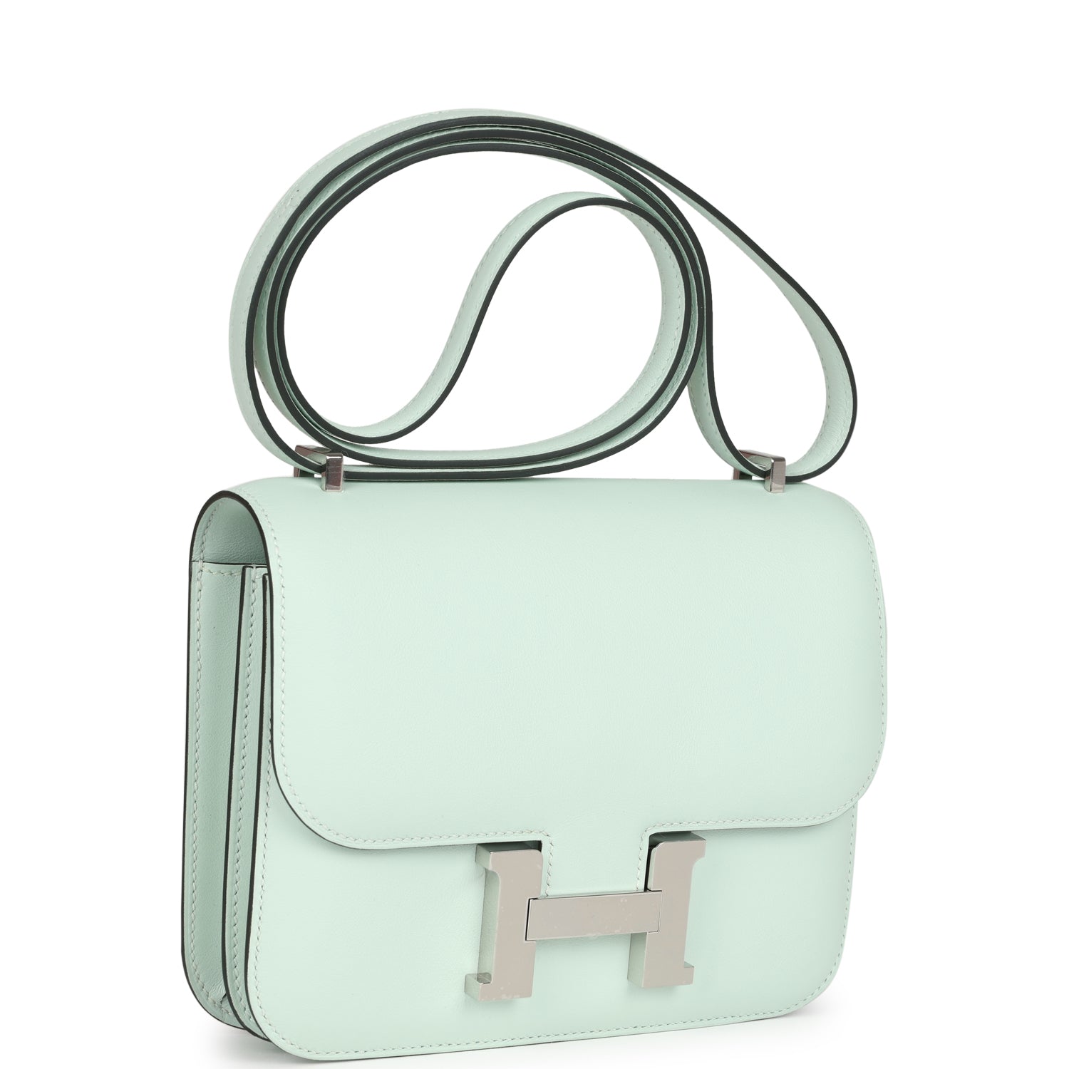 Hermes Constance 18 Vert PepperNew Swift Palladium Hardware