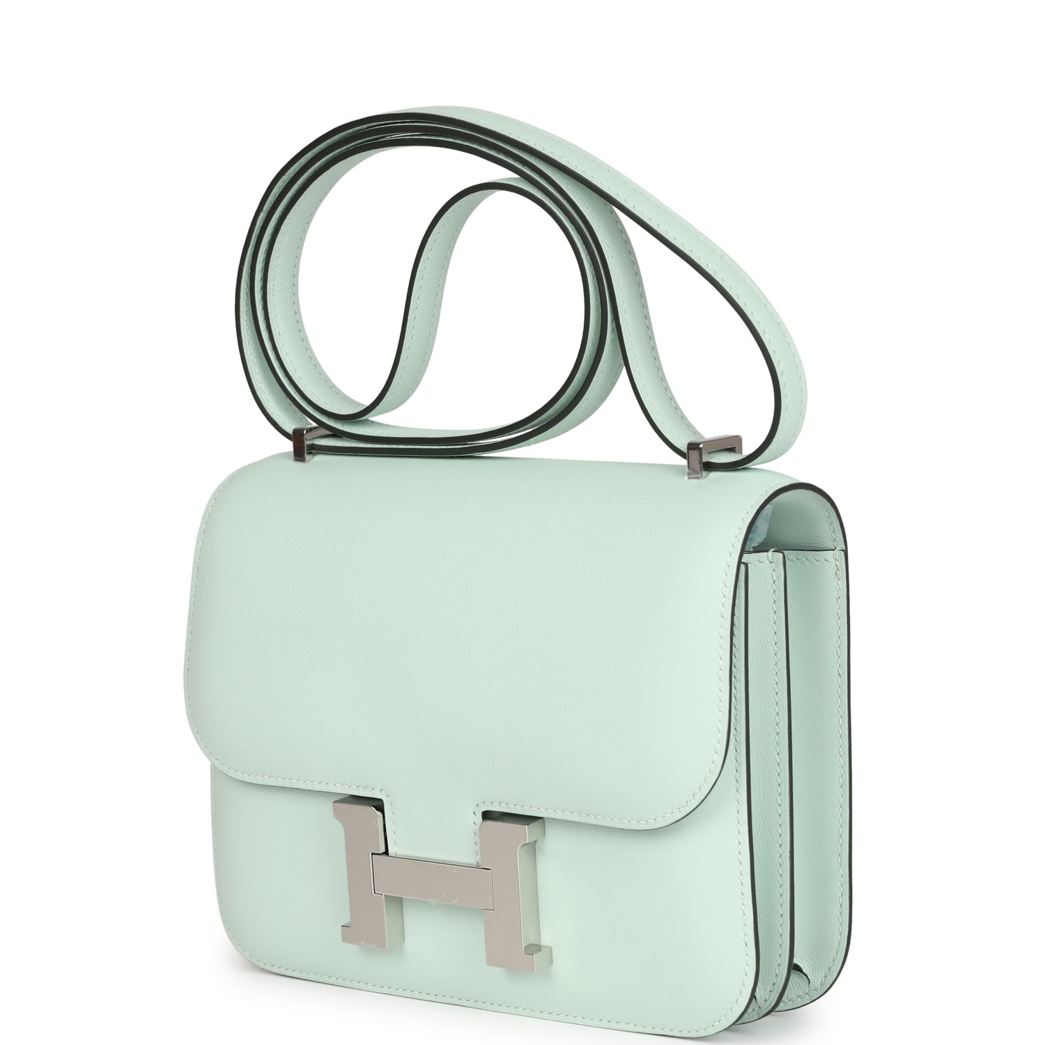 Hermes Constance 18 Vert PepperNew Swift Palladium Hardware