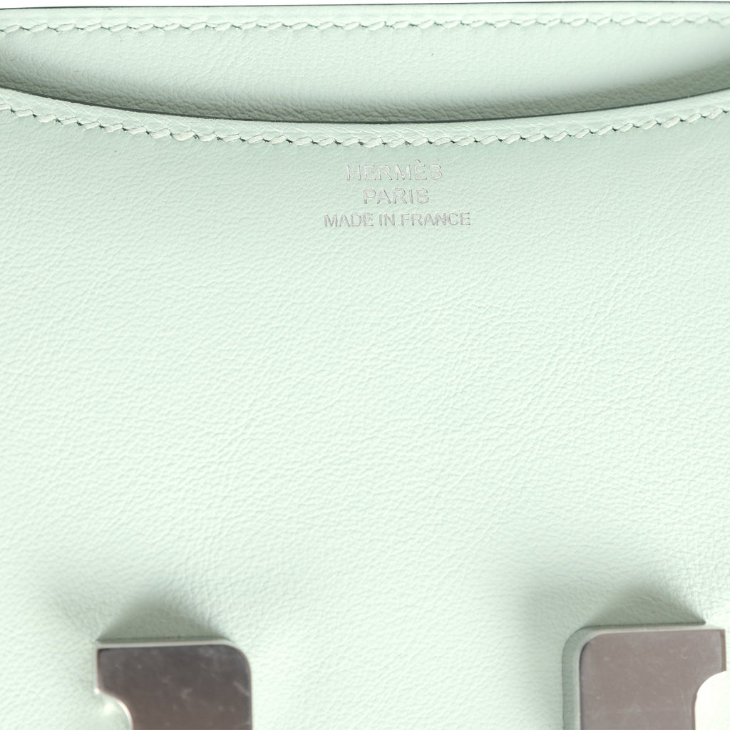 Hermes Constance 18 Vert PepperNew Swift Palladium Hardware