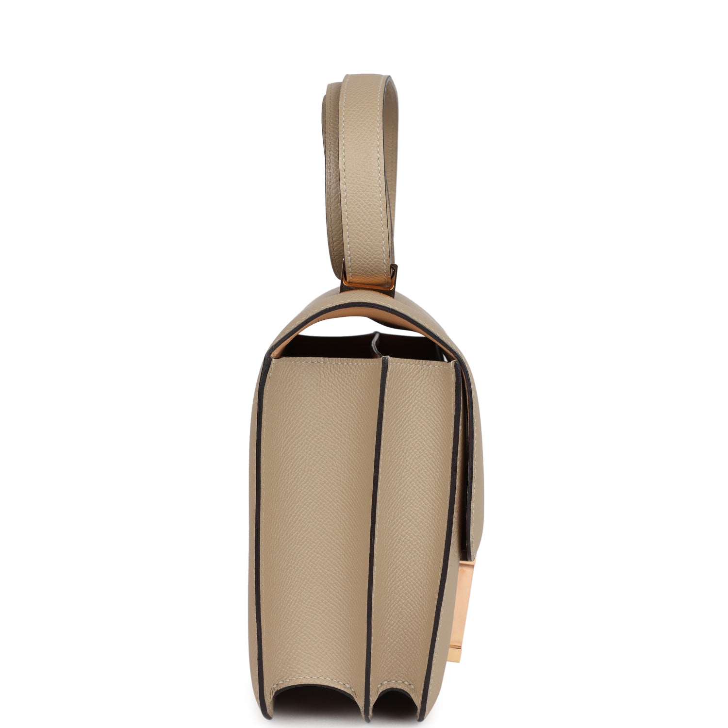 Hermes Constance 24 Verso Trench Epsom Rose Gold Hardware