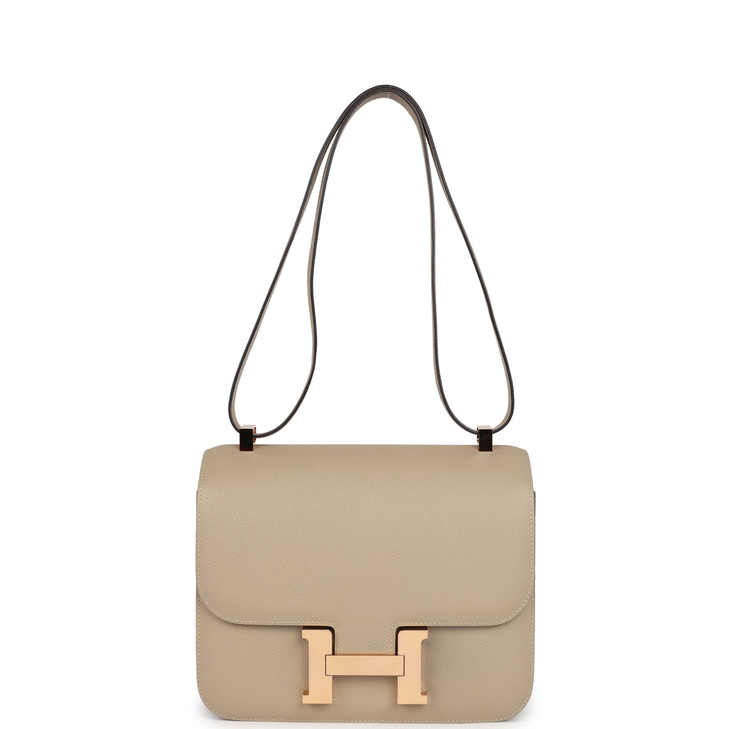 Hermes Constance 24 Verso Trench Epsom Rose Gold Hardware