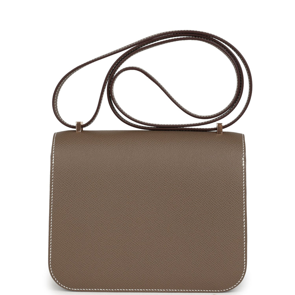 Hermes Constance 18 Etoupe Epsom Rose Gold Hardware