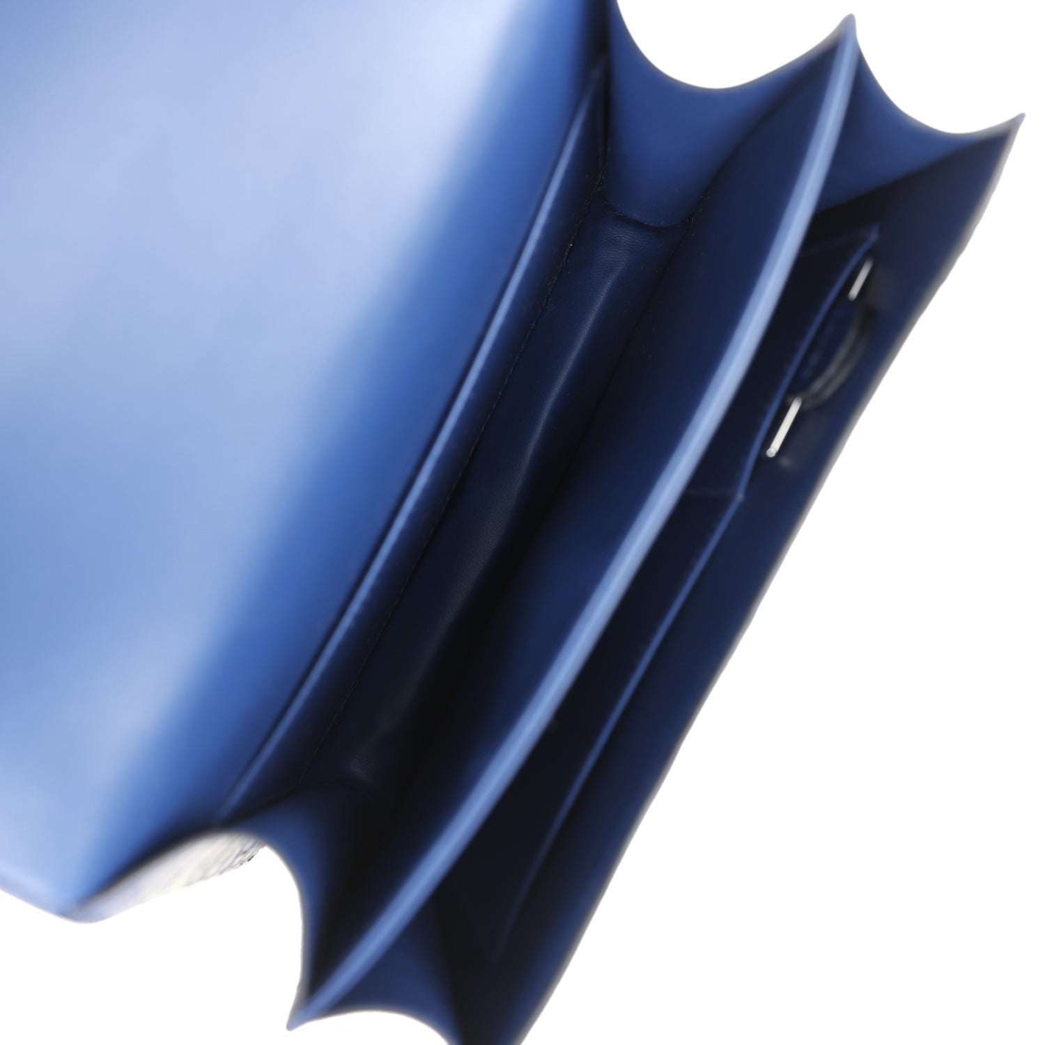Hermes Constance 18 Bleu Saphir Matte Alligator Gold Hardware