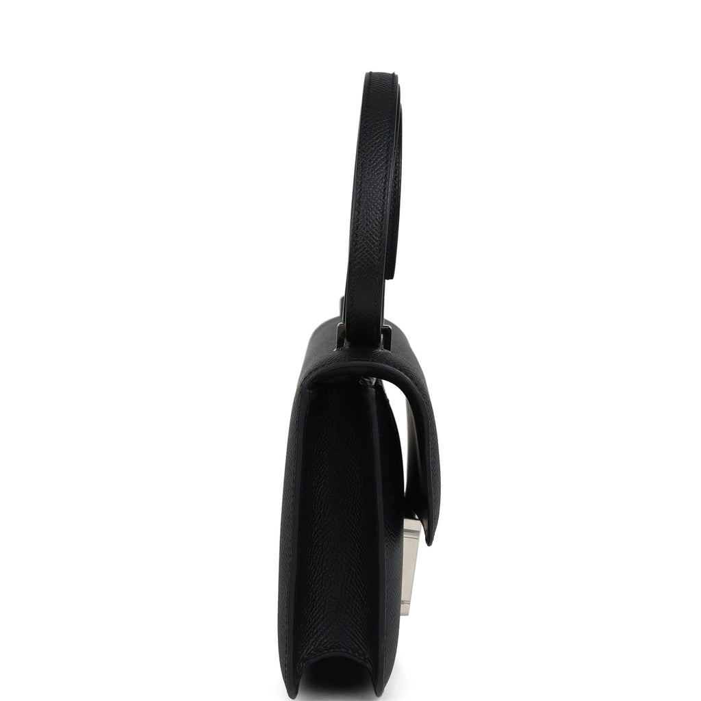 Hermes Constance Elan Black Epsom Palladium Hardware
