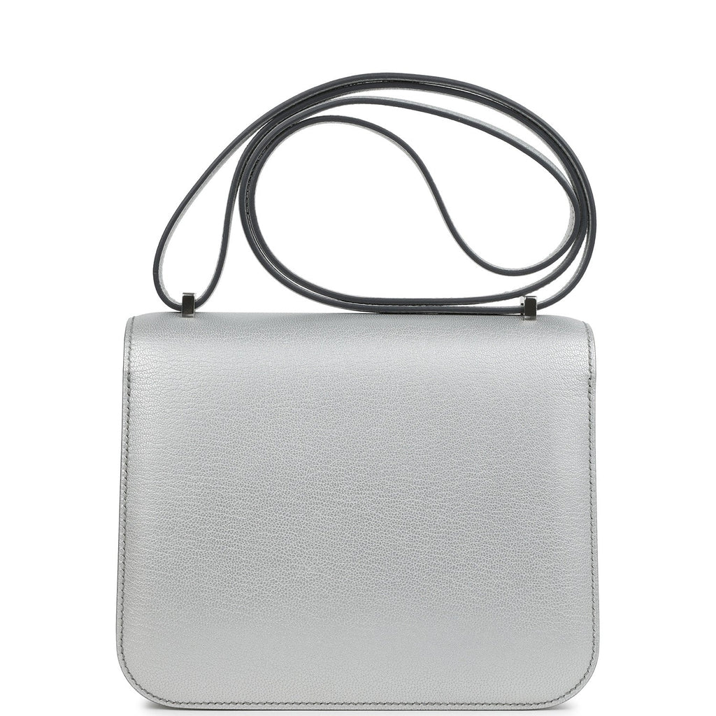 Hermes Constance 18 Argent Chevre Chamkilight Palladium Hardware