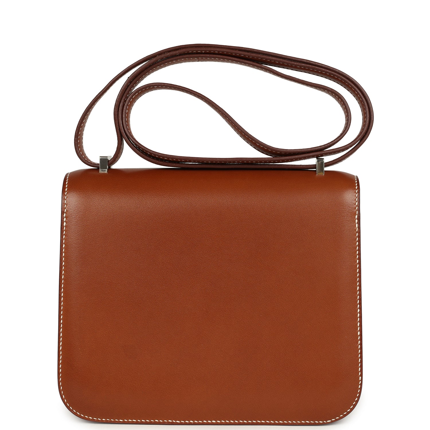 Hermes Constance 18 Fauve Barenia Palladium Hardware