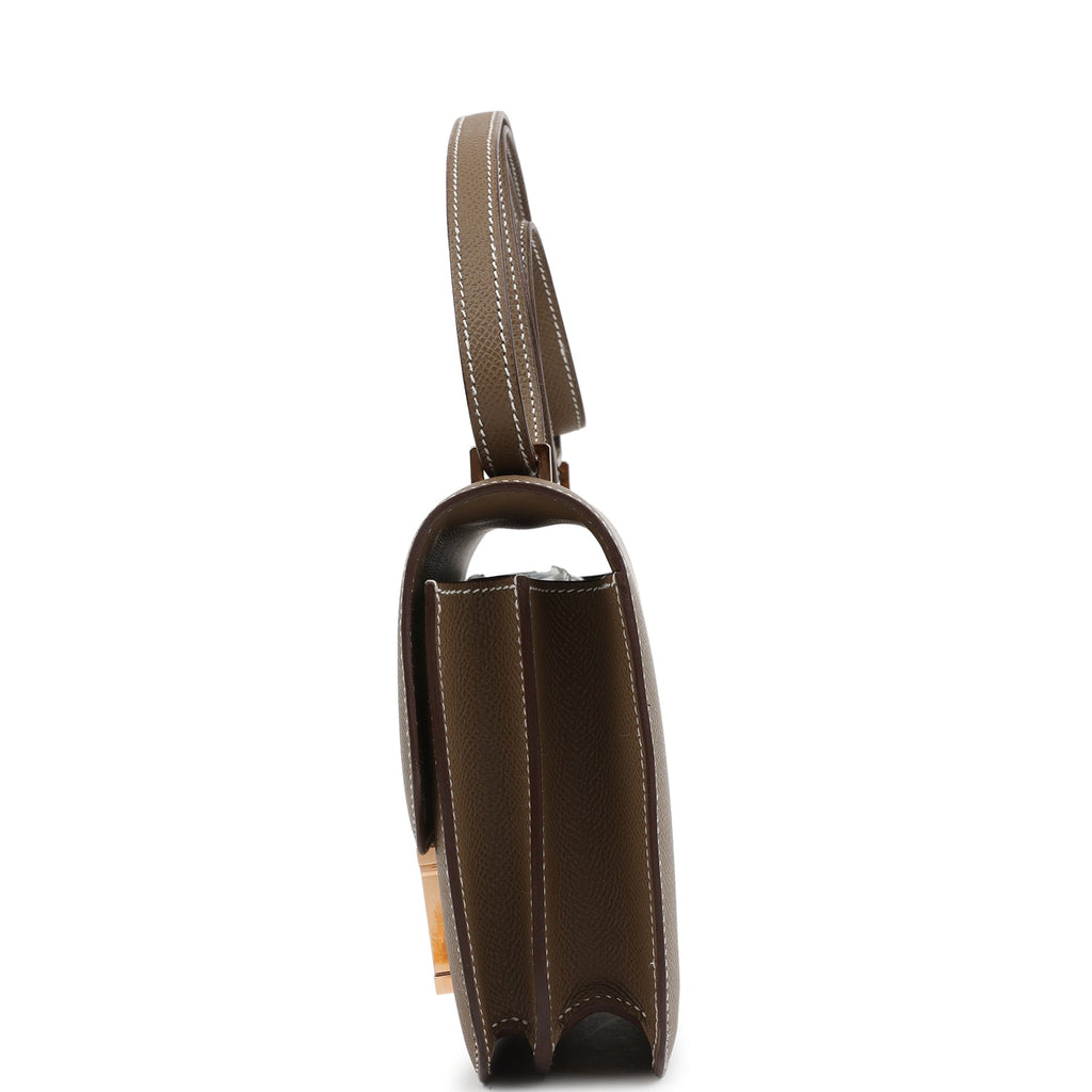 Hermes Constance 18 Etoupe Epsom Rose Gold Hardware
