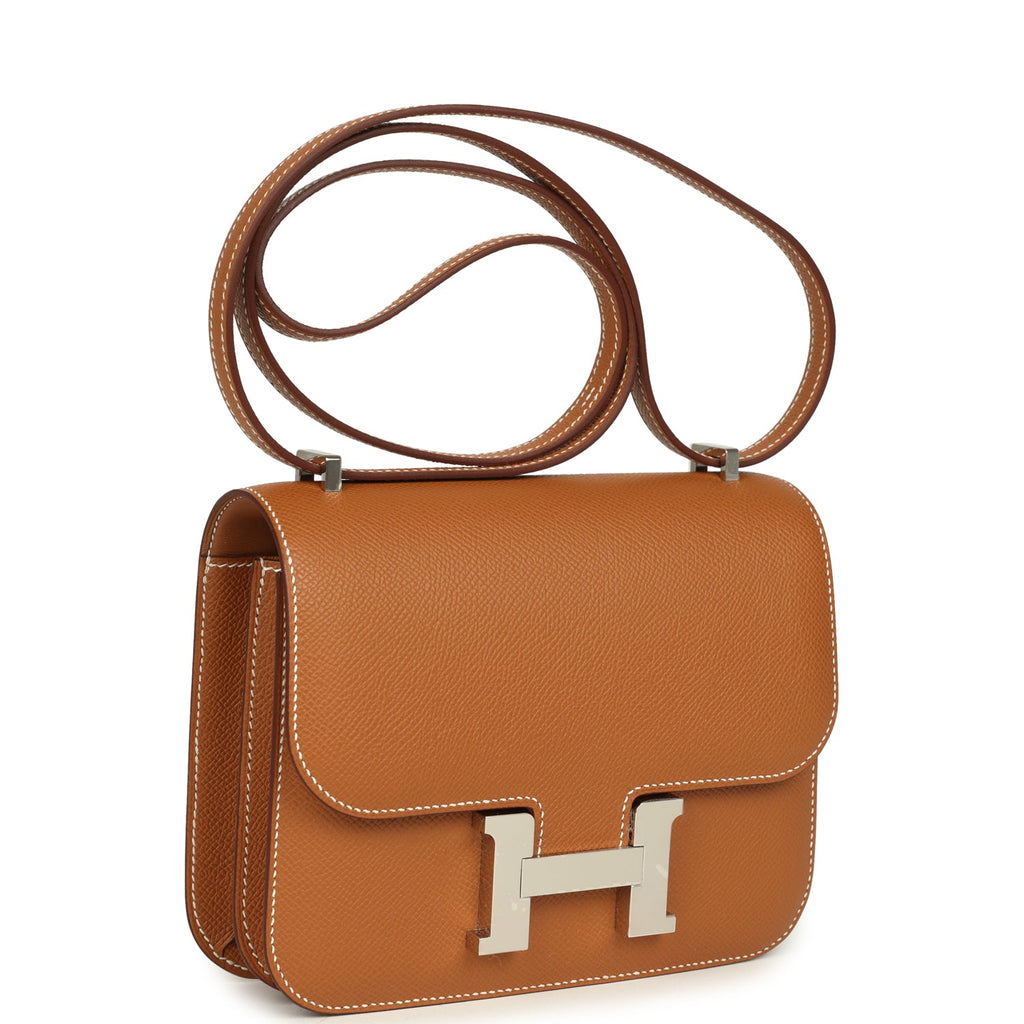 Hermes Constance 18 Gold Epsom Palladium Hardware