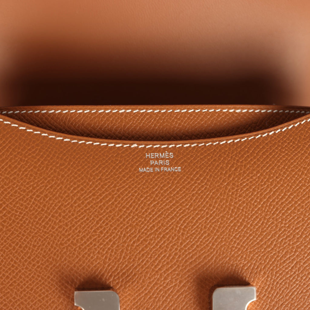 Hermes Constance 18 Gold Epsom Palladium Hardware
