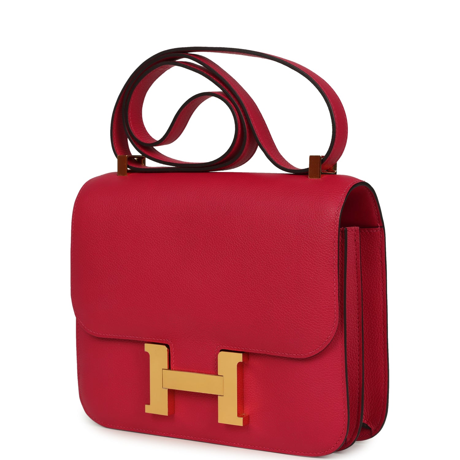 Hermes Constance 24 Rose Mexico Evercolor Gold Hardware