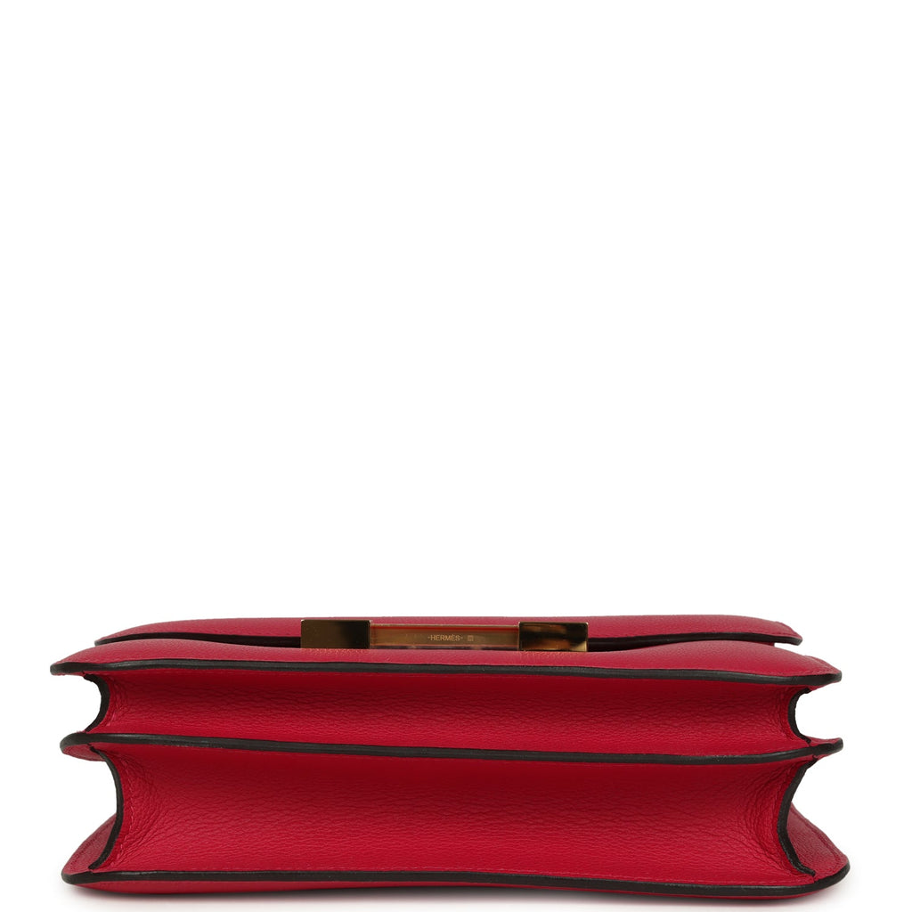 Hermes Constance 24 Rose Mexico Evercolor Gold Hardware