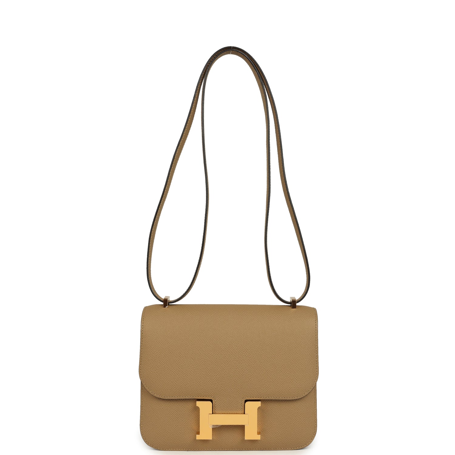 Hermes Constance 18 Poussiere Epsom Gold Hardware