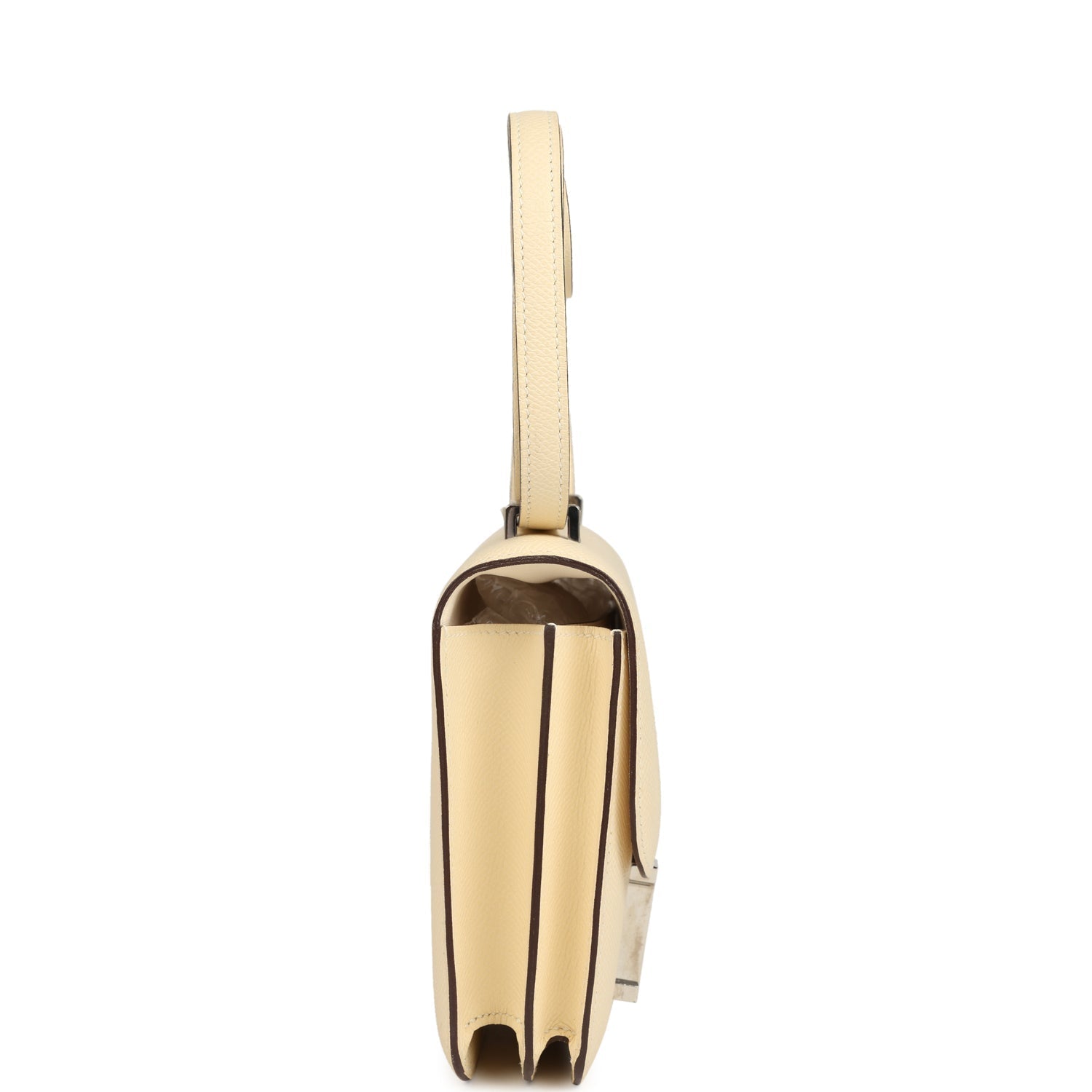 Pre-owned Hermes Constance 18 Nata Epsom Palladium Hardware