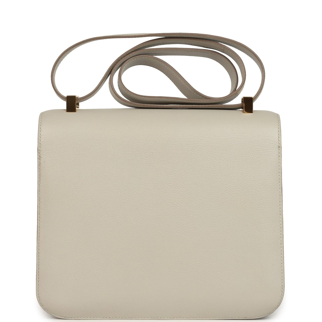 Hermes Constance 24 Gris Perle Evercolor Gold Hardware