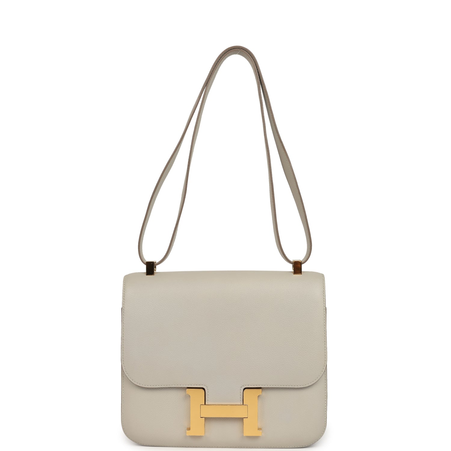 Hermes Constance 24 Gris Perle Evercolor Gold Hardware