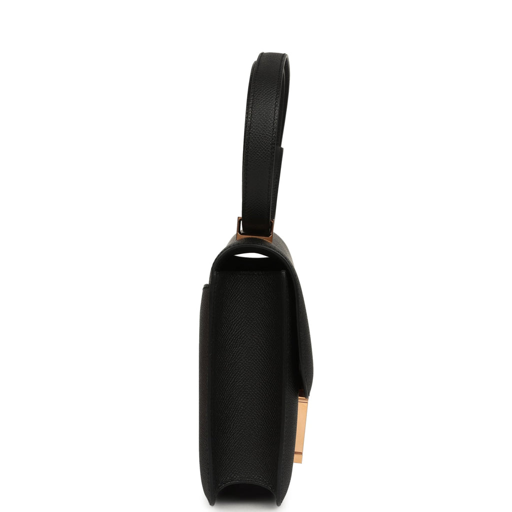 Hermes Constance 1-24 Black Epsom Rose Gold Hardware