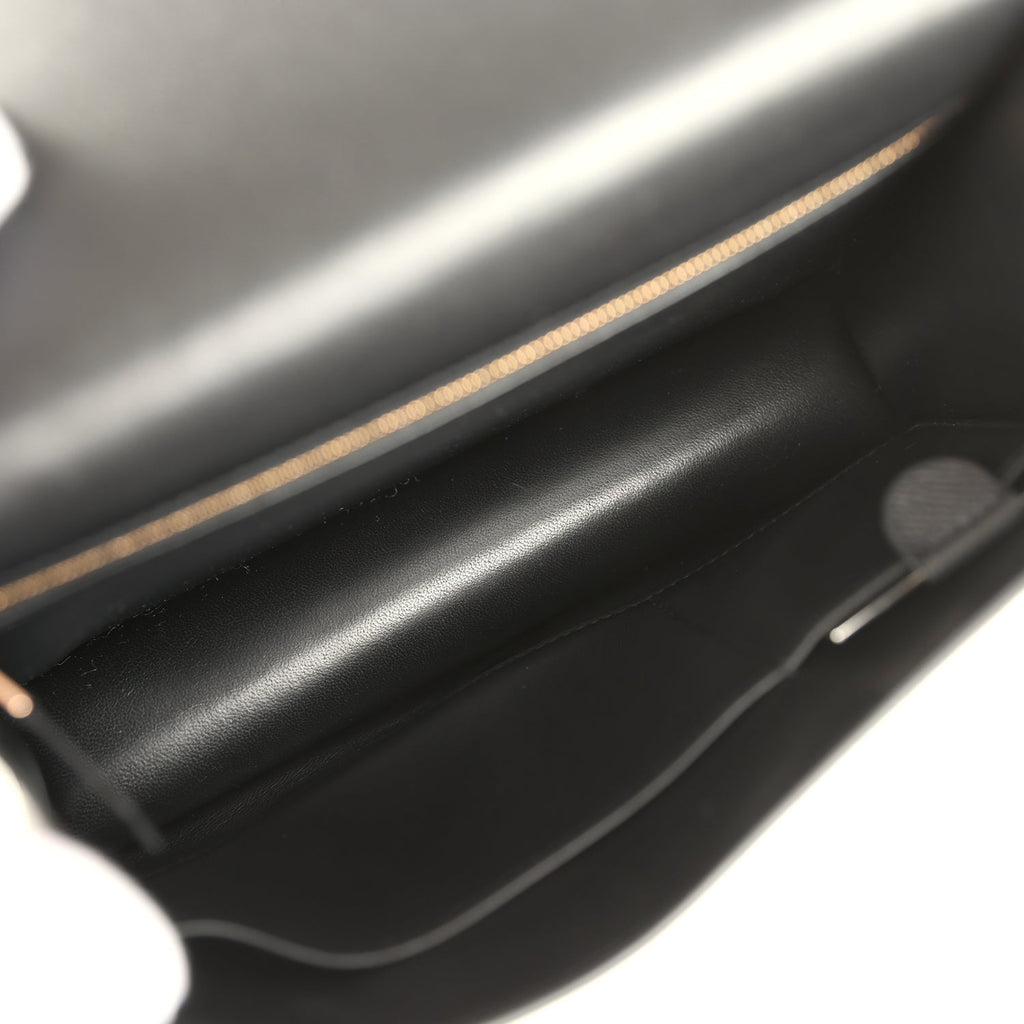 Hermes Constance 1-24 Black Epsom Rose Gold Hardware