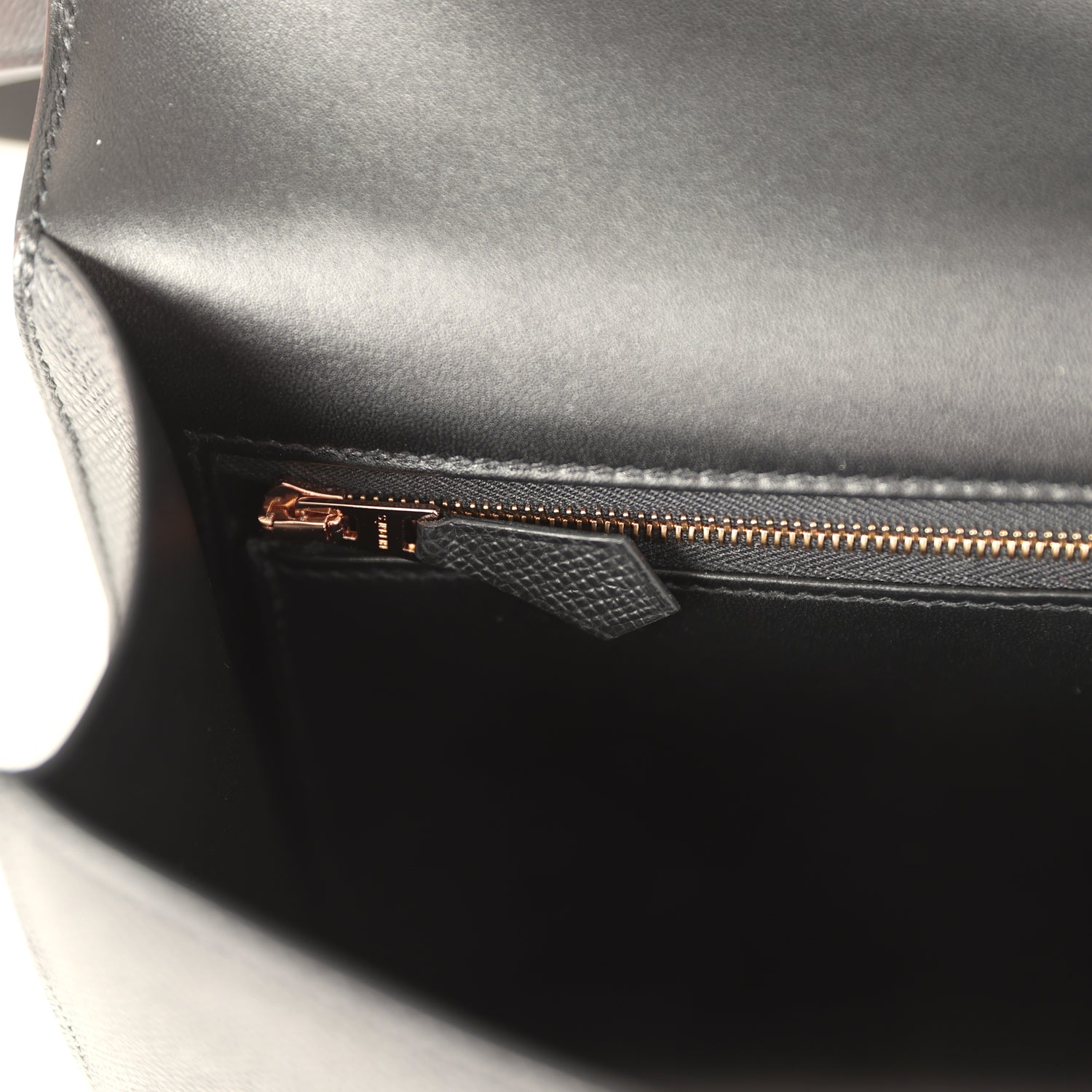 Hermes Constance 1-24 Black Epsom Rose Gold Hardware