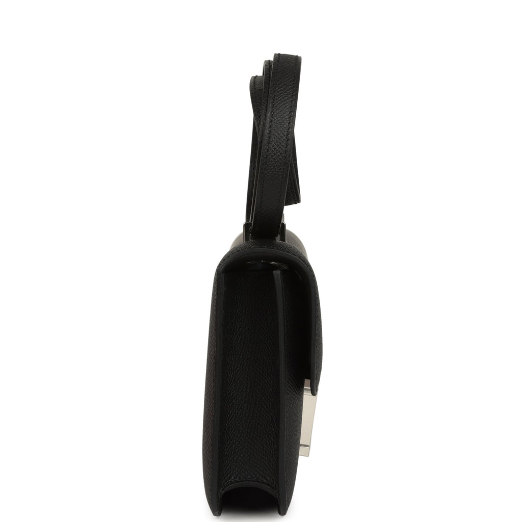Hermes Constance Elan Black Epsom Palladium Hardware
