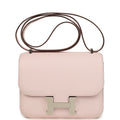 Hermes Constance 18 Rose Darling Chevre Mysore Palladium Hardware