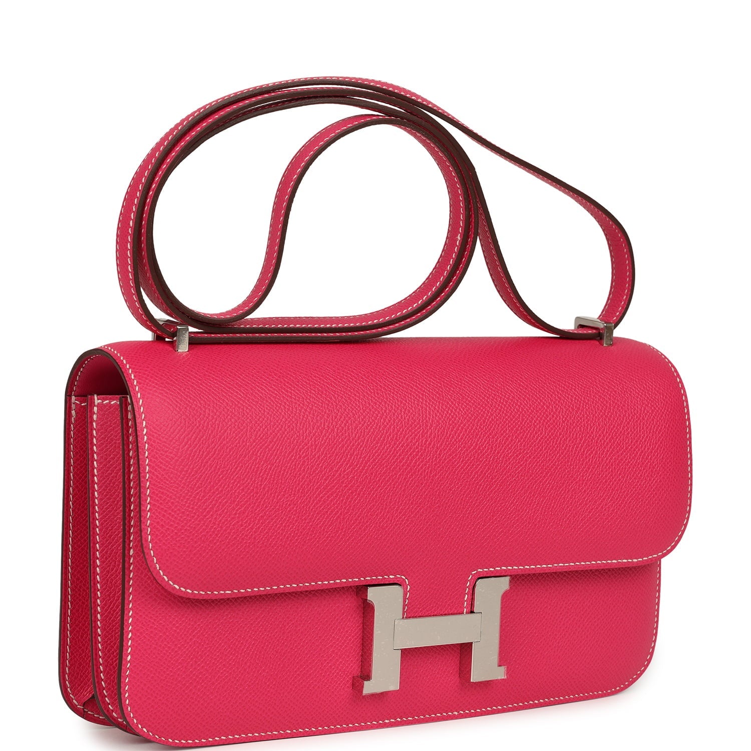 Hermes Constance Elan Rose Tyrien Epsom Palldium Hardware