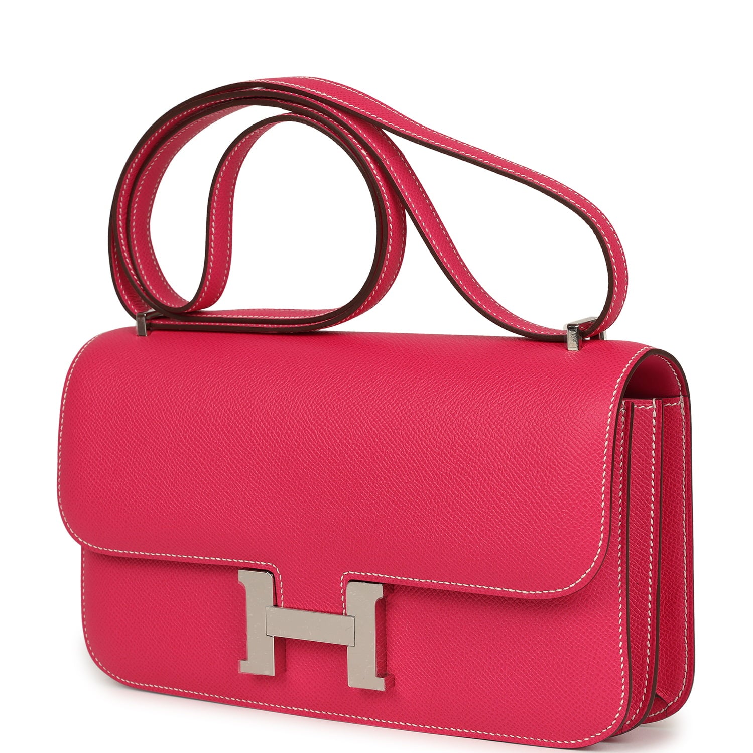 Hermes Constance Elan Rose Tyrien Epsom Palldium Hardware