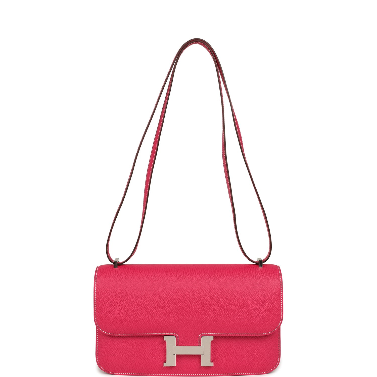Hermes Constance Elan Rose Tyrien Epsom Palldium Hardware