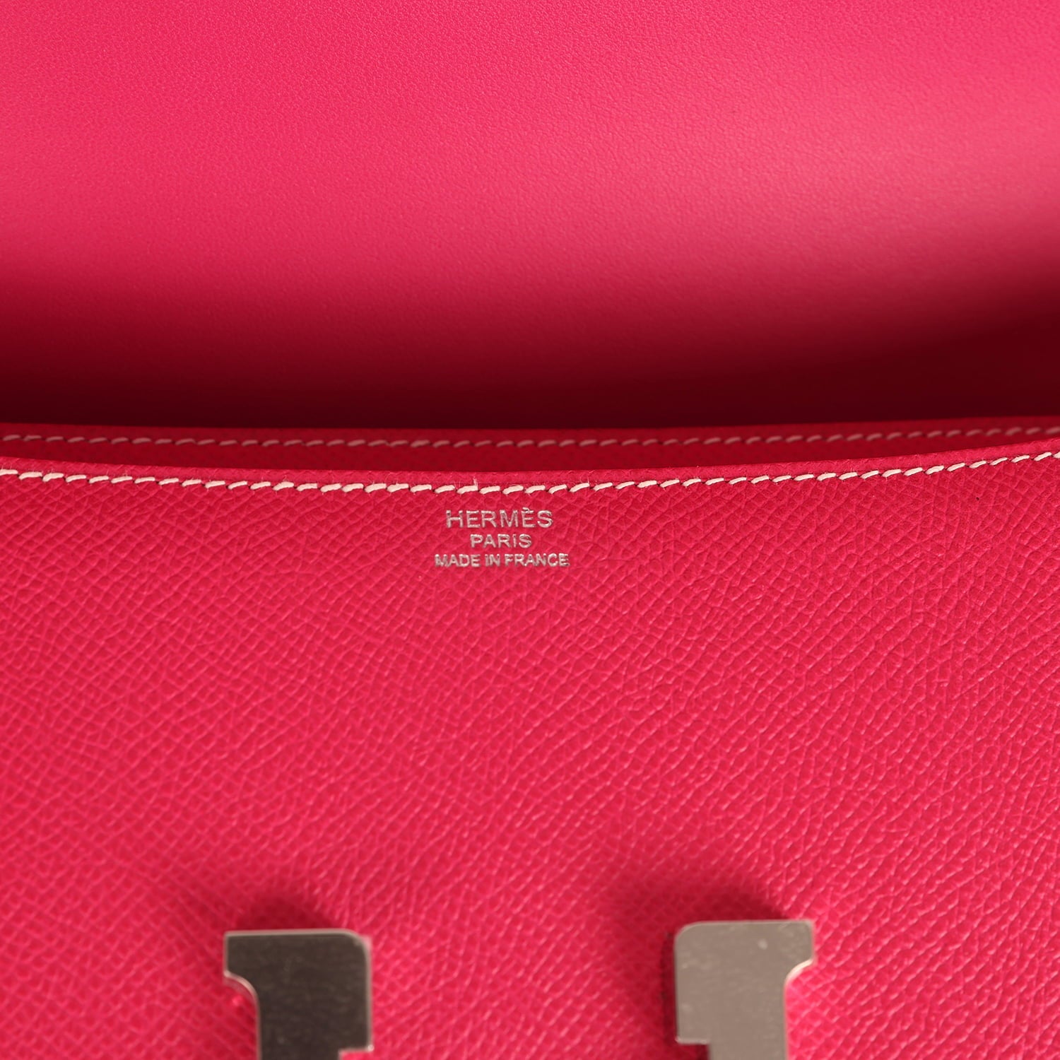 Hermes Constance Elan Rose Tyrien Epsom Palldium Hardware
