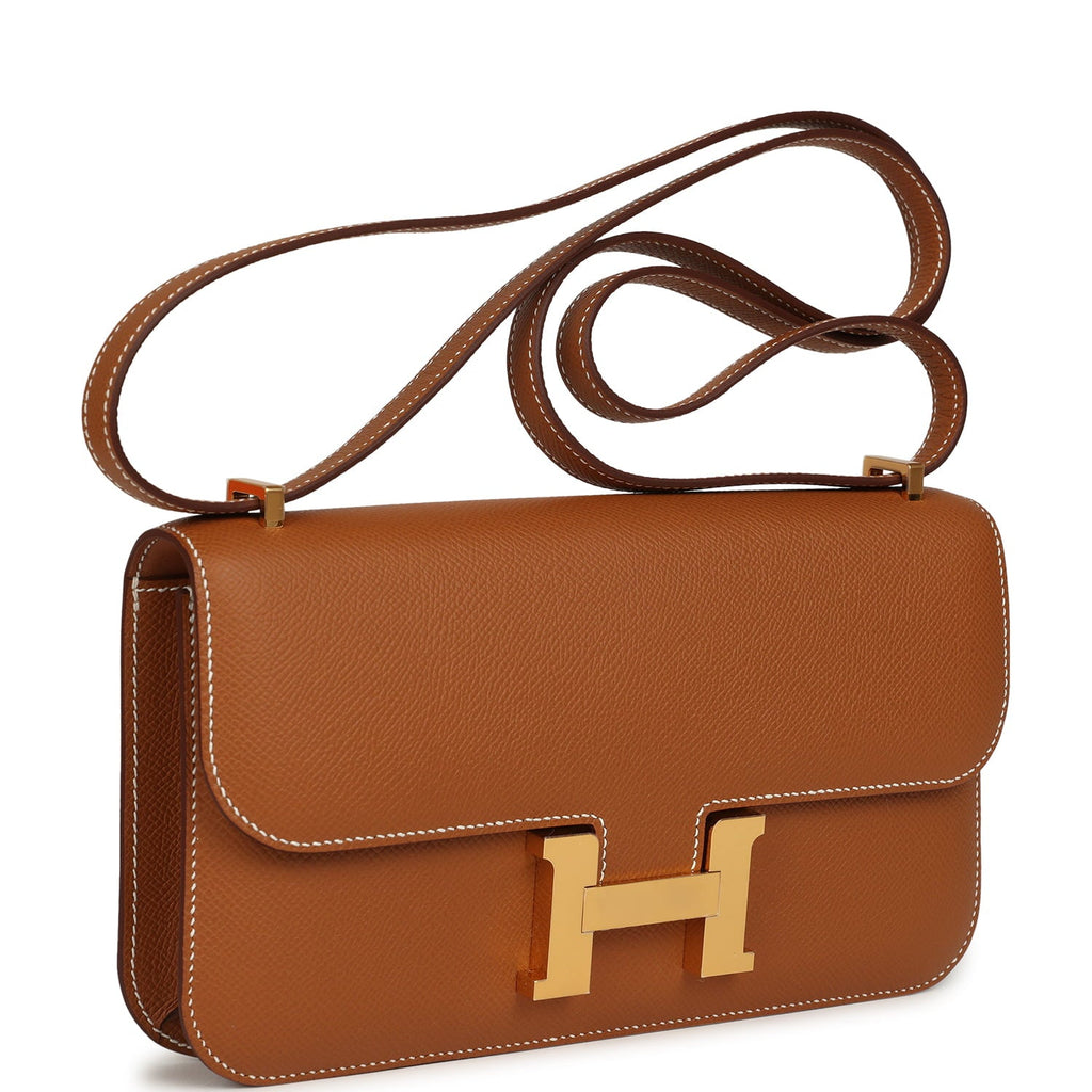 Hermes Constance Elan Gold Epsom Gold Hardware