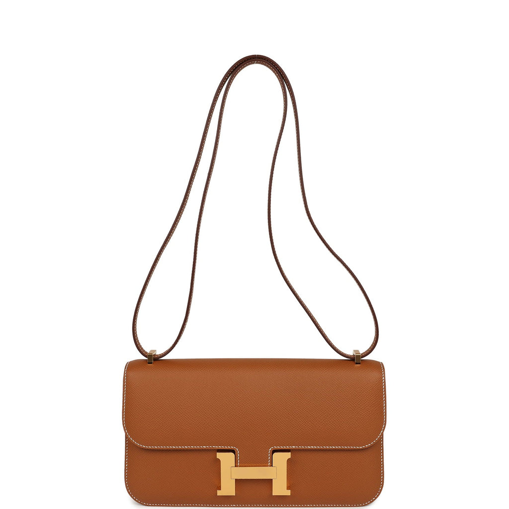 Hermes Constance Elan Gold Epsom Gold Hardware
