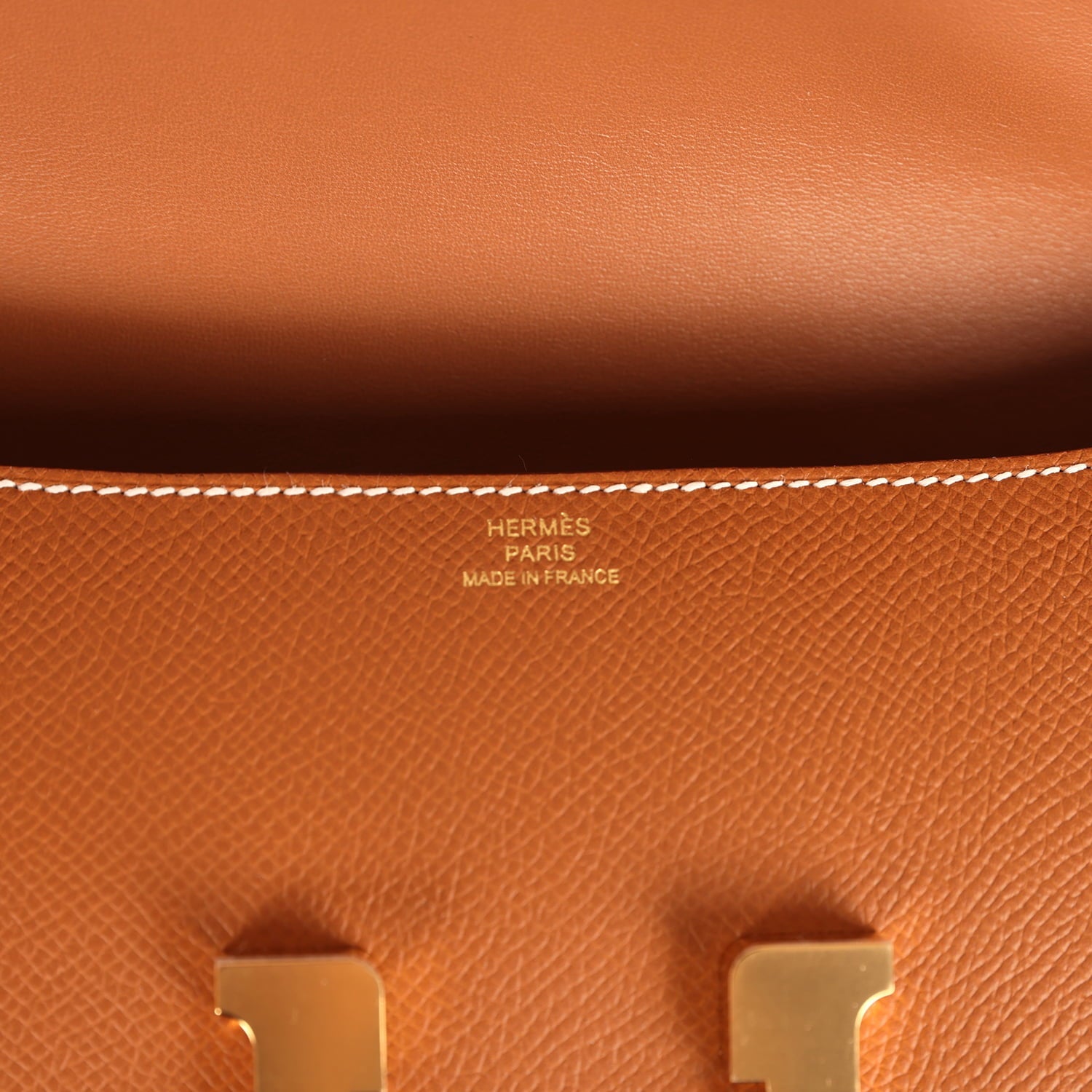 Hermes Constance Elan Gold Epsom Gold Hardware