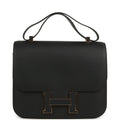 Pre-owned Hermes Constance Cartable 29 Black Sombrero Gold Hardware