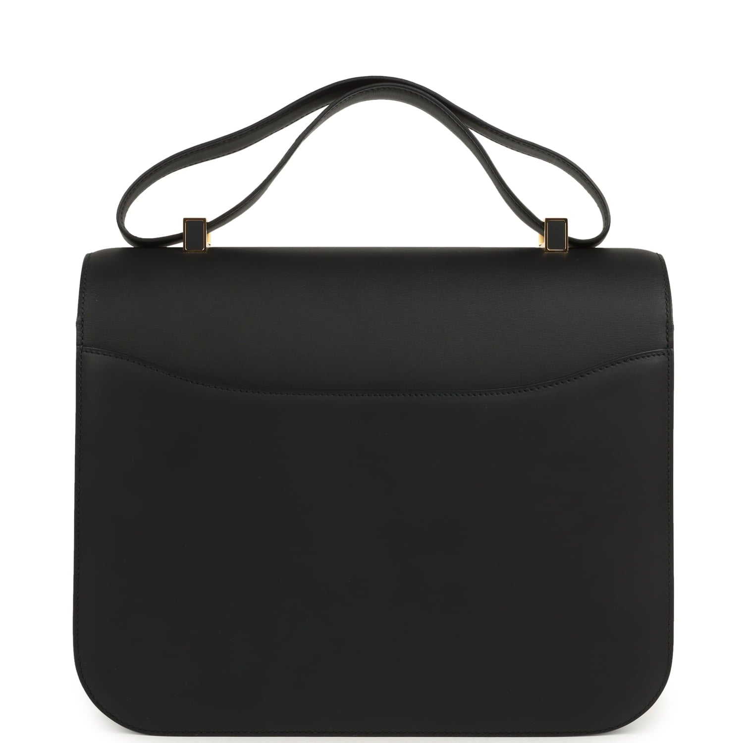 Pre-owned Hermes Constance Cartable 29 Black Sombrero Gold Hardware
