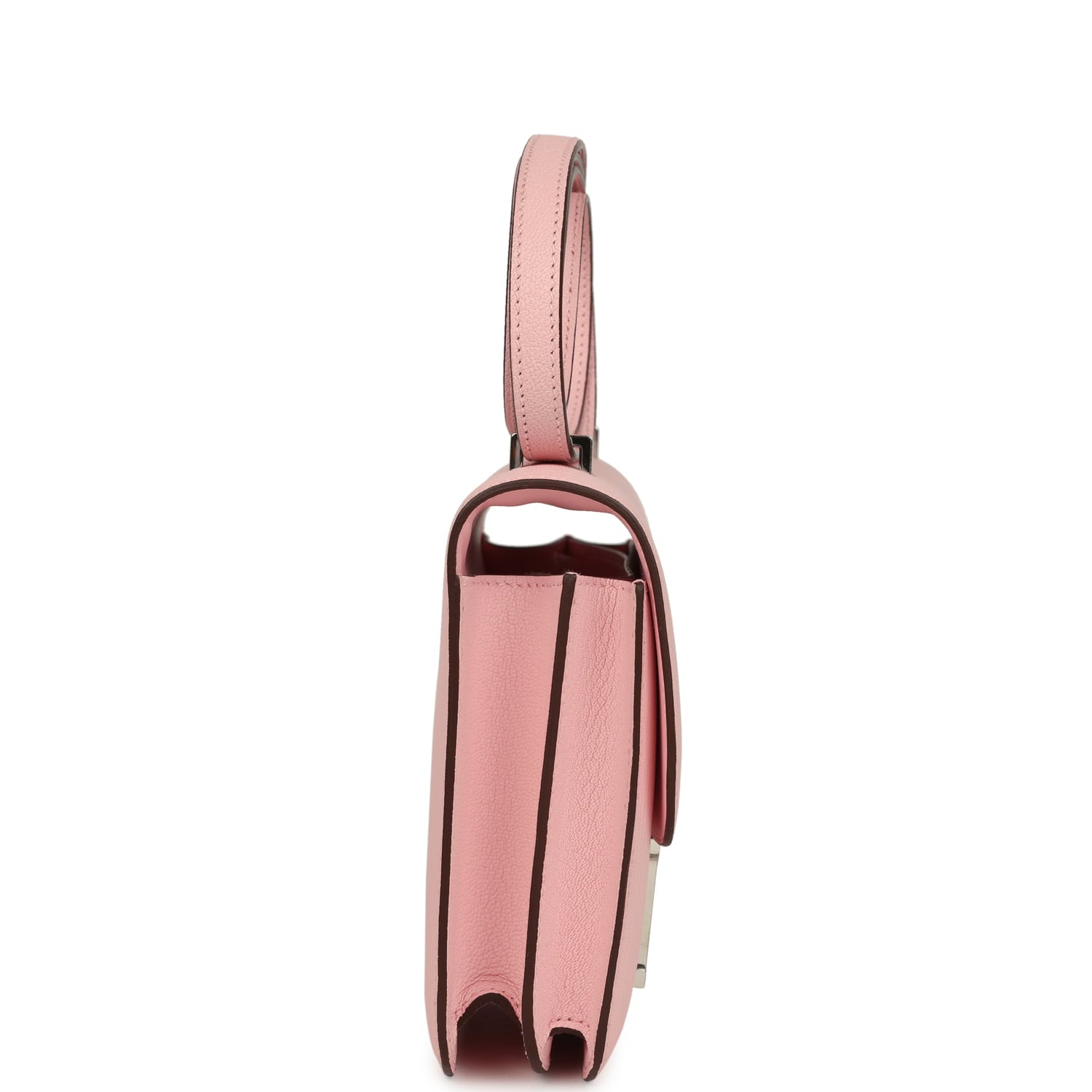 Hermes Constance 18 Rose Sakura Chevre Mysore Palladium Hardware