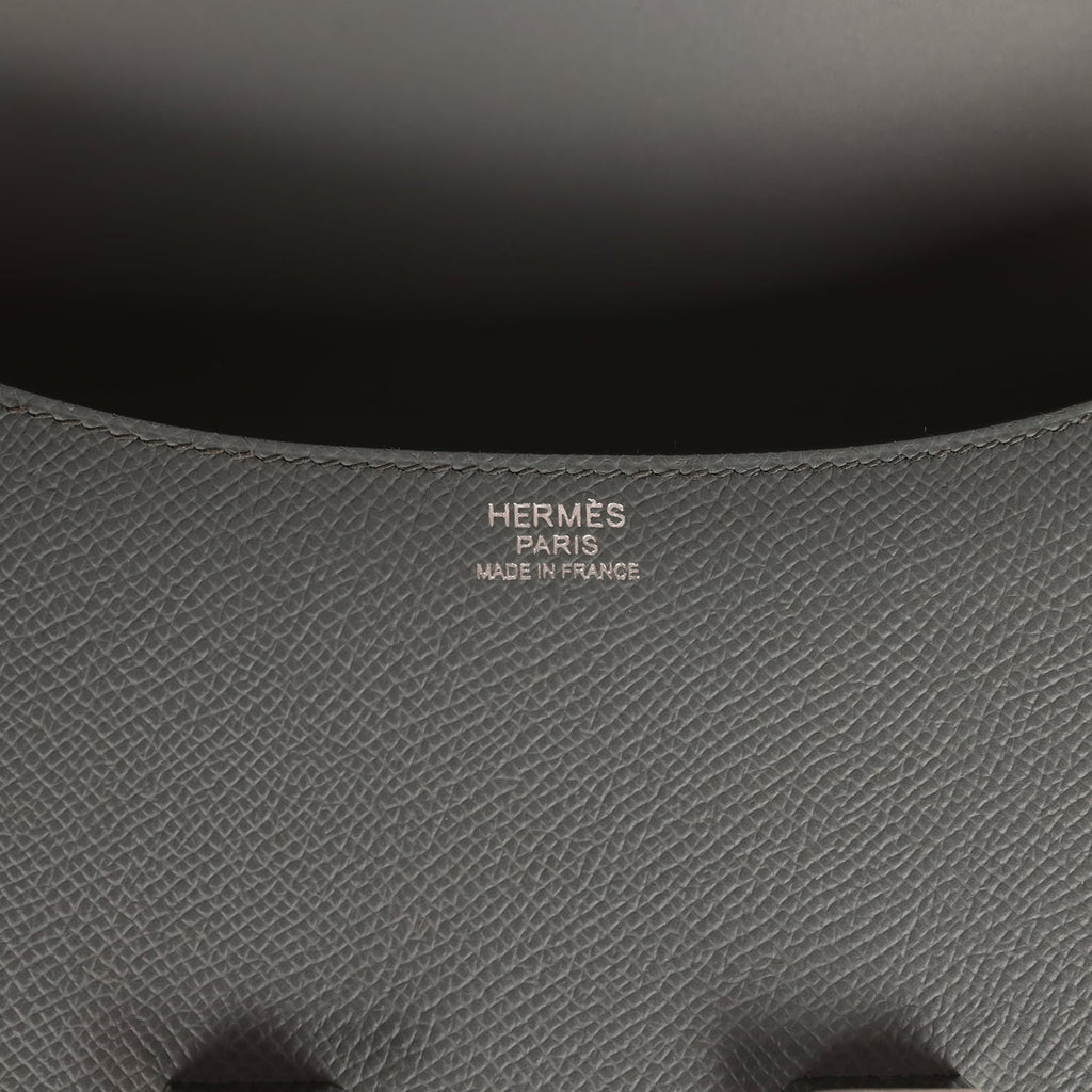 Hermes Constance 1-24 Vert Amande Epsom Palladium Hardware