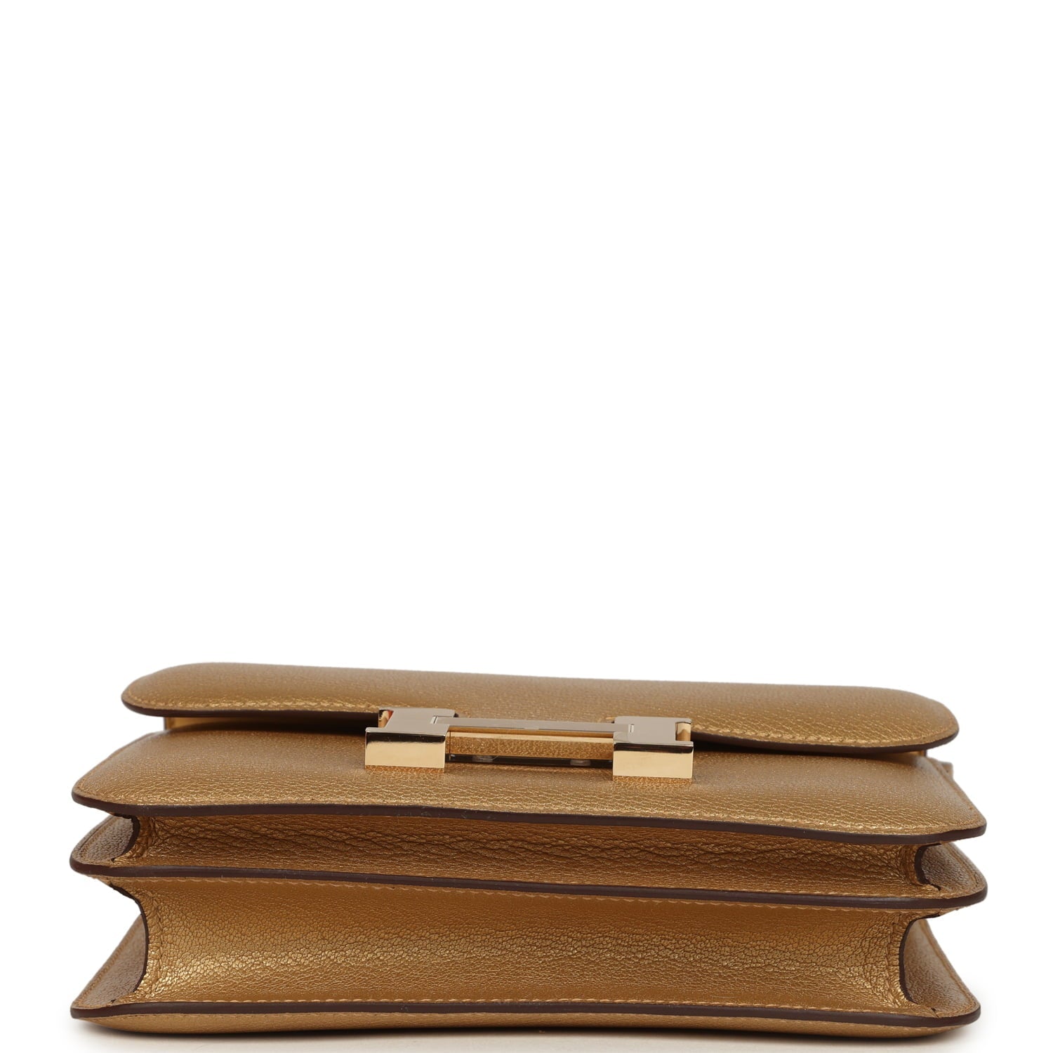 Hermes Constance 18 Dore Chevre Chamkilight Permabrass Hardware