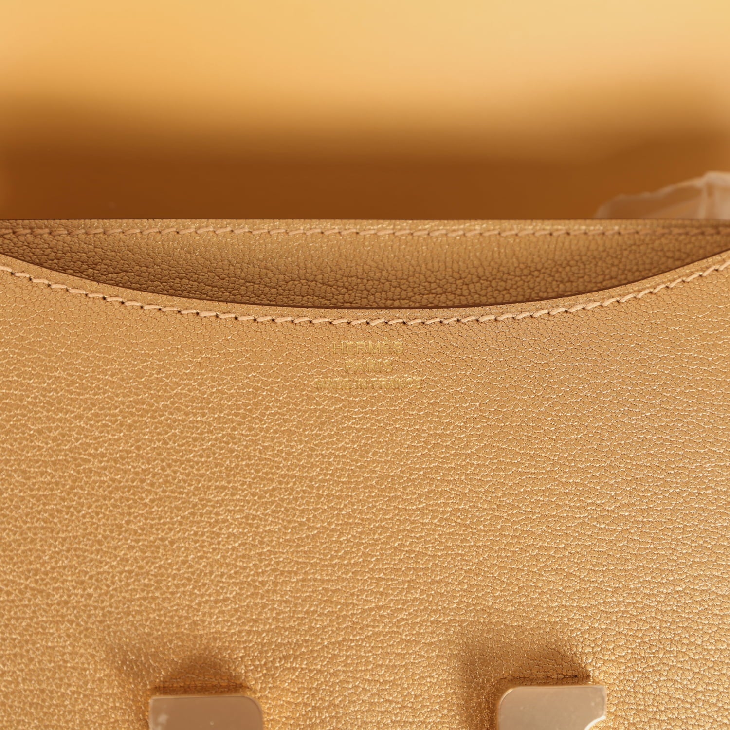 Hermes Constance 18 Dore Chevre Chamkilight Permabrass Hardware