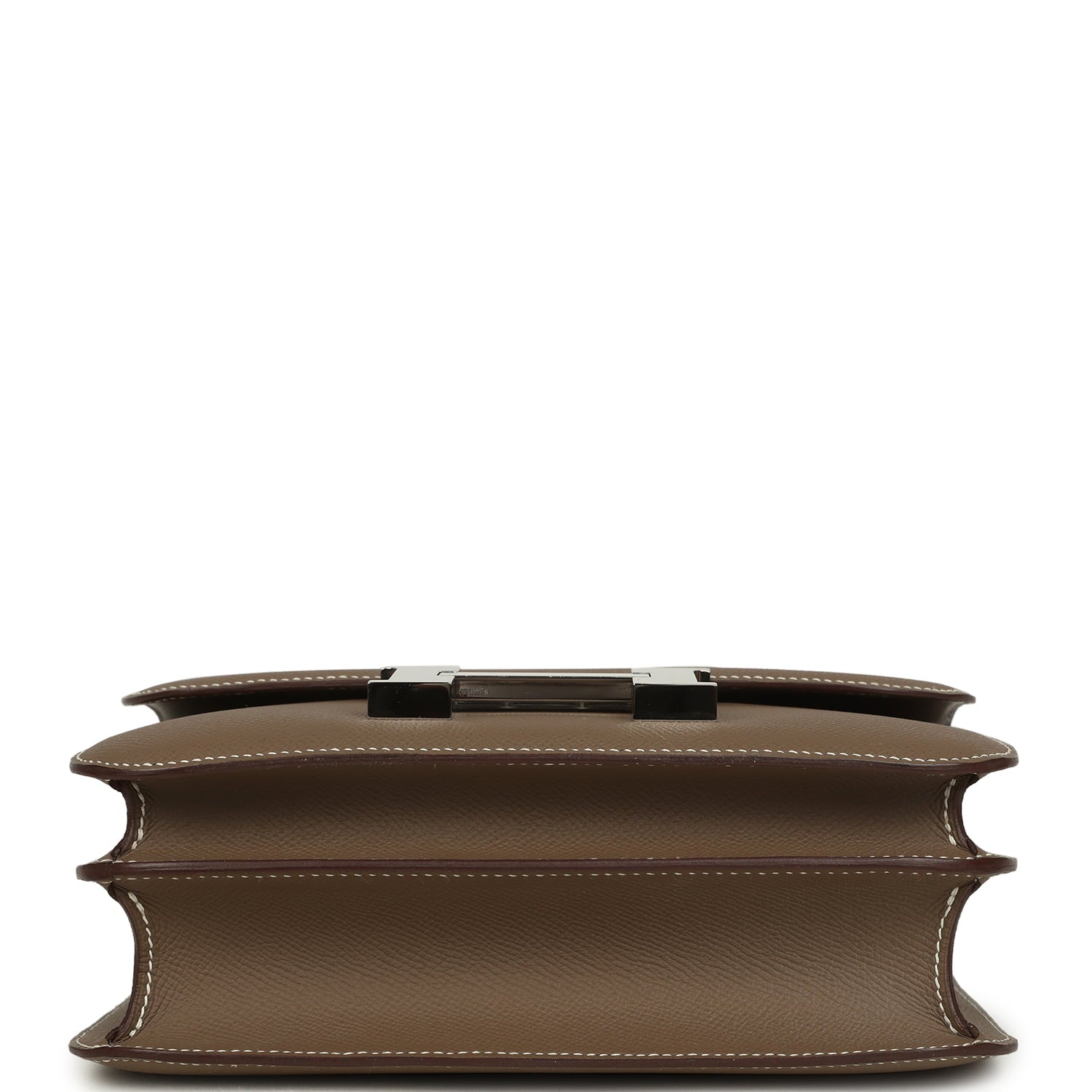 Pre-owned Hermes Constance 24 Etoupe Epsom Palladium Hardware