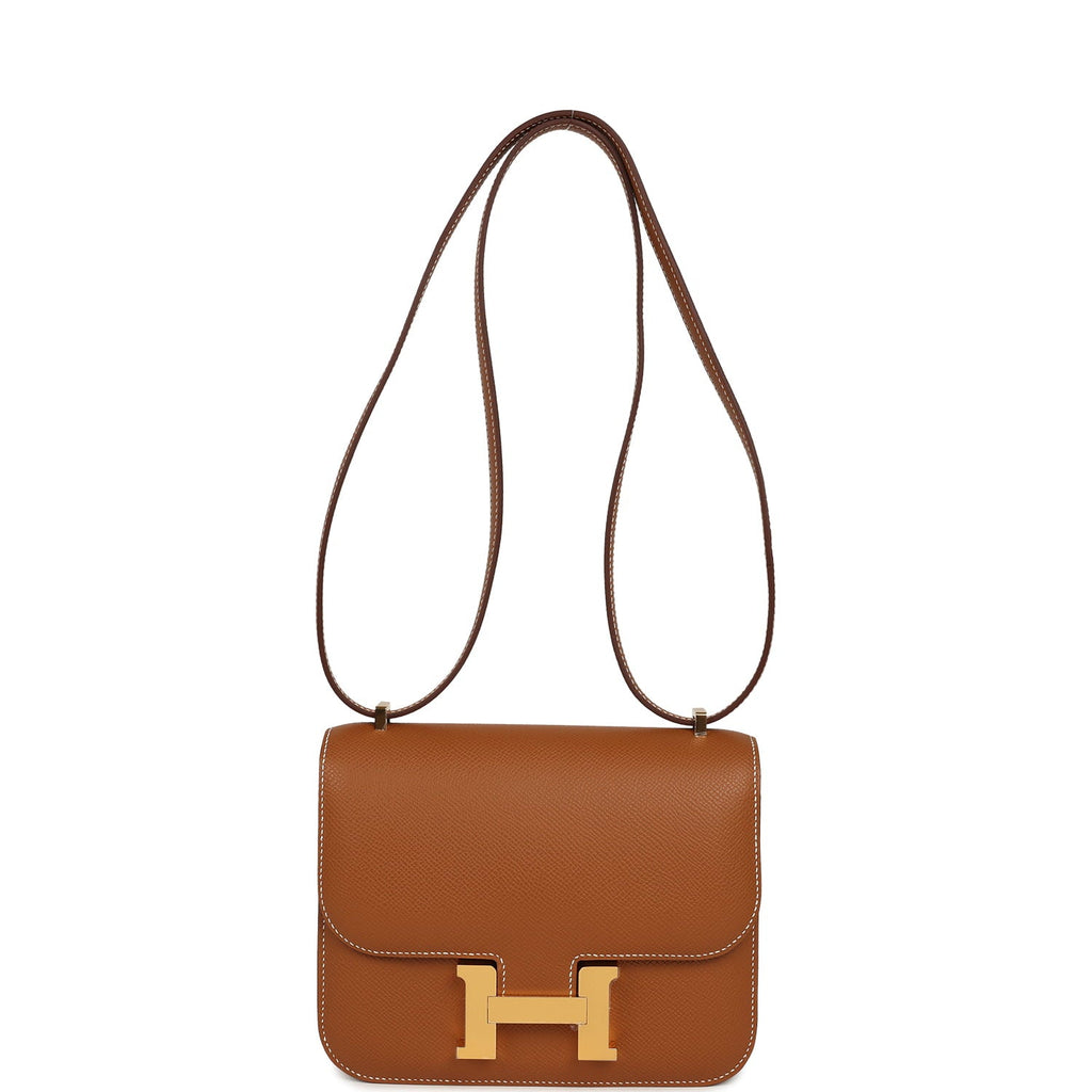 Hermes Constance 18 Gold Epsom Gold Hardware