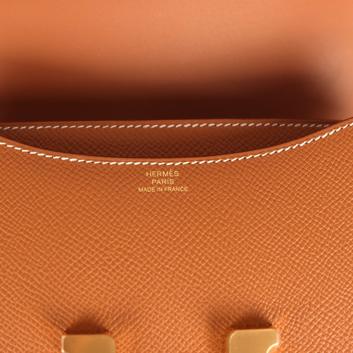 Hermes Constance 18 Gold Epsom Gold Hardware