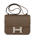 Hermes Constance 1-24 Etoupe Epsom Palladium Hardware