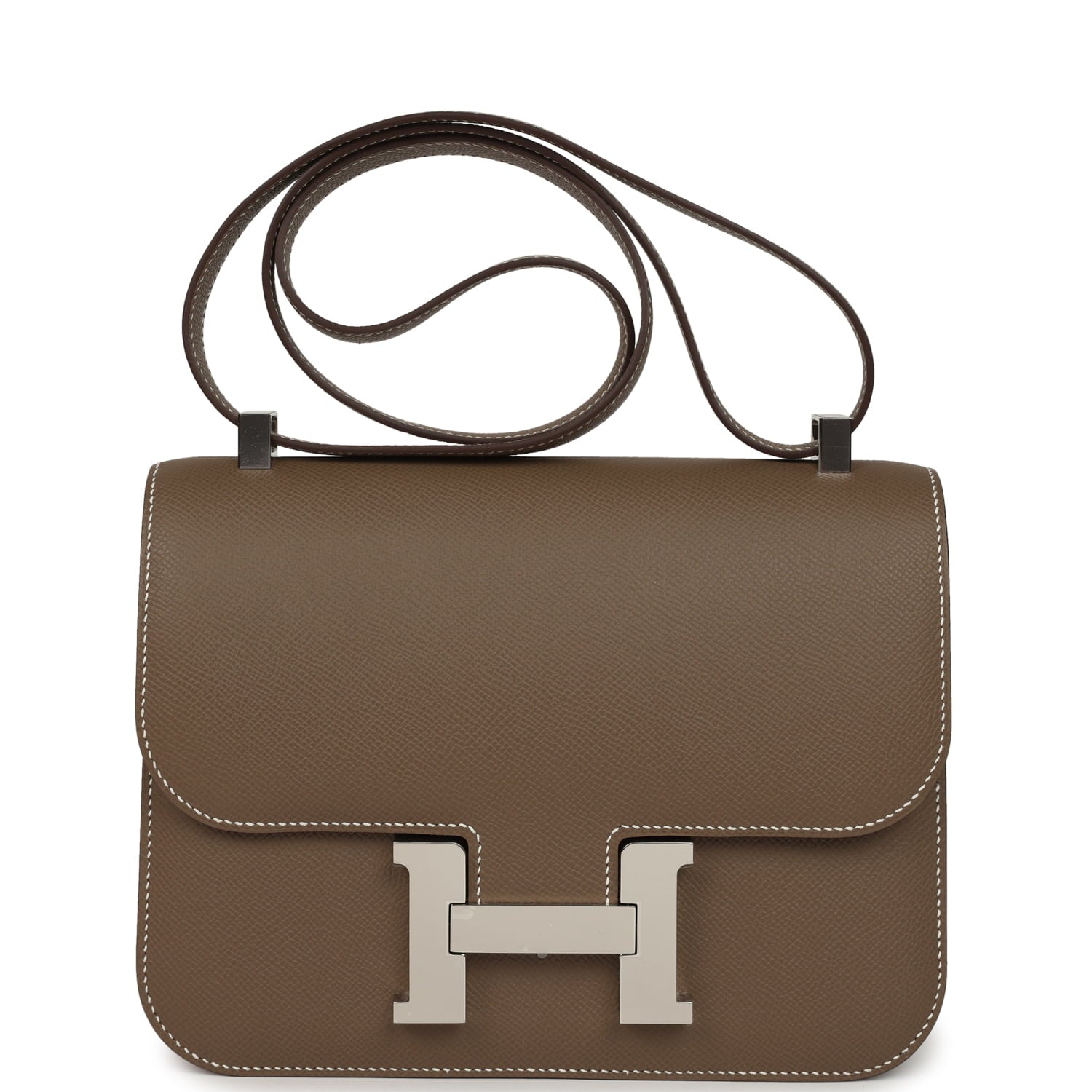 Hermes Constance 1-24 Etoupe Epsom Palladium Hardware
