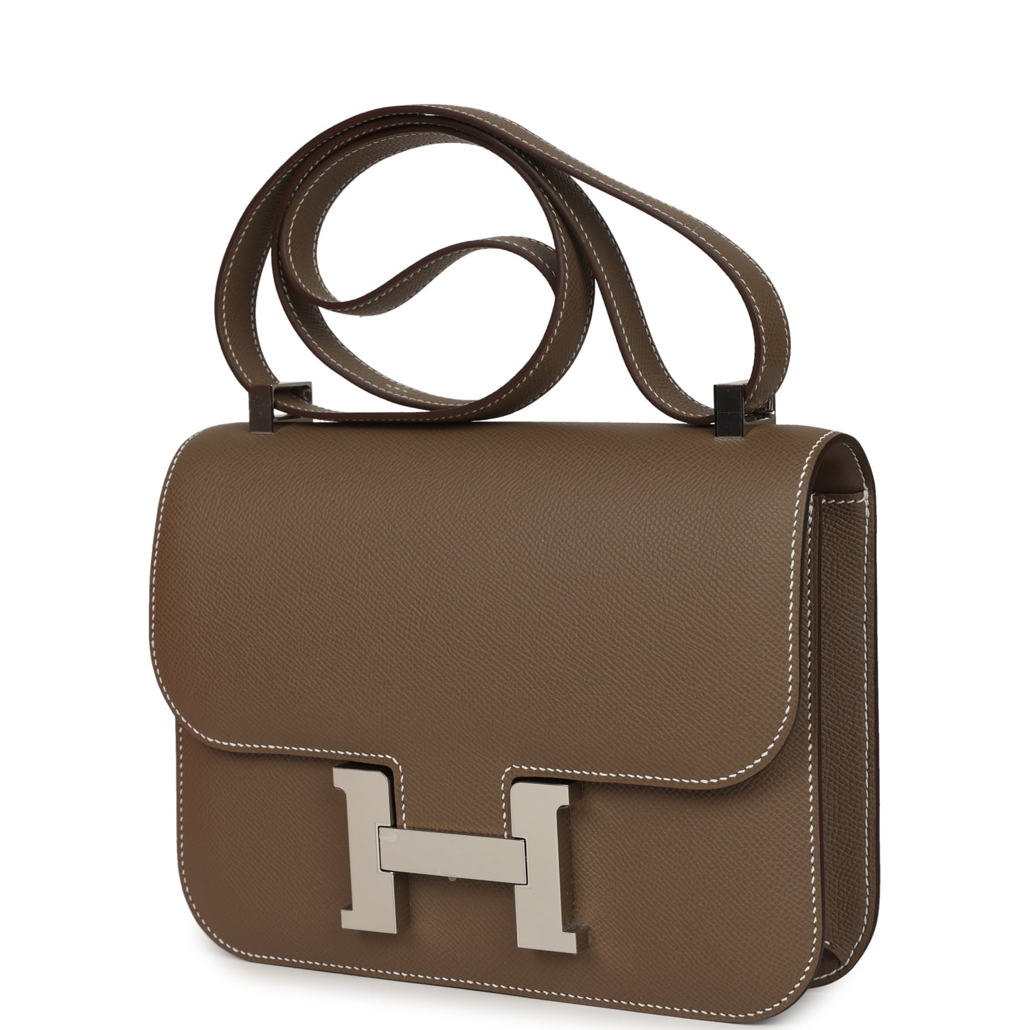 Hermes Constance 1-24 Etoupe Epsom Palladium Hardware