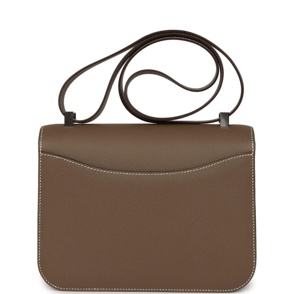 Hermes Constance 1-24 Etoupe Epsom Palladium Hardware