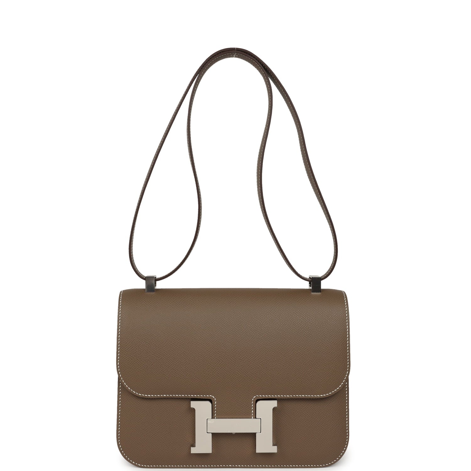 Hermes Constance 1-24 Etoupe Epsom Palladium Hardware