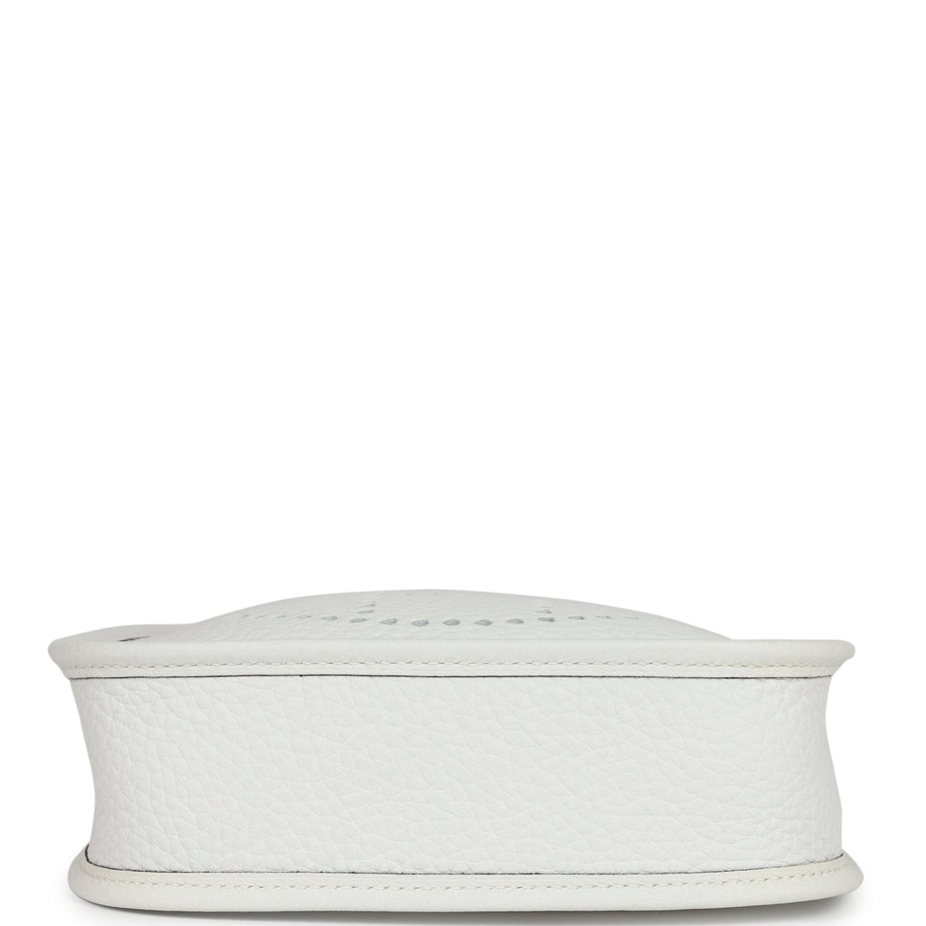 Hermes Evelyne TPM New White Clemence Gold Hardware